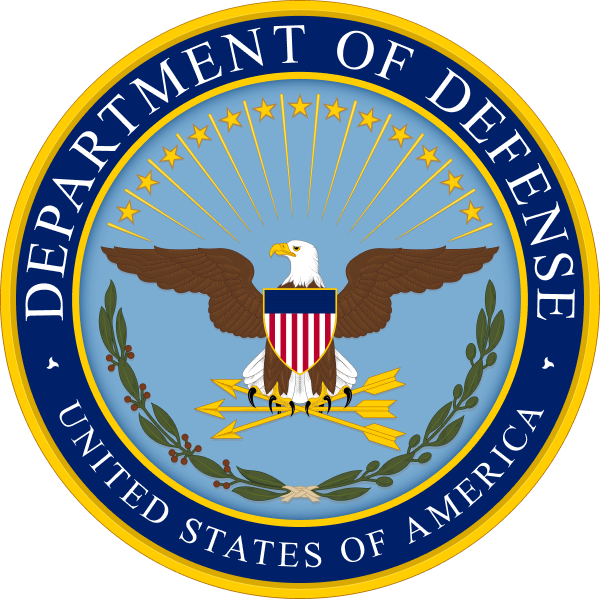 United States Department of Defense seal.