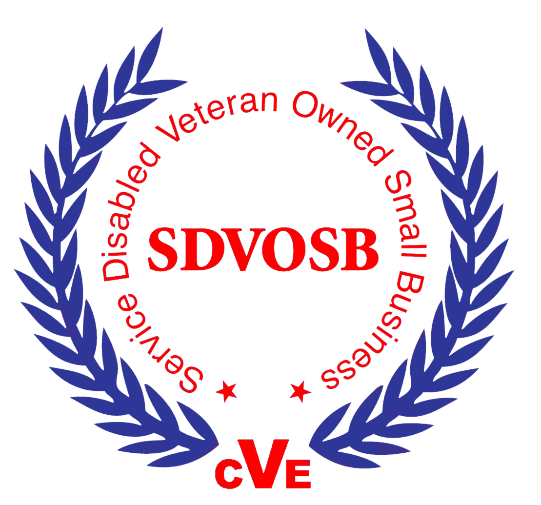 Service Disabled Veteran Owned Small Business badge.
